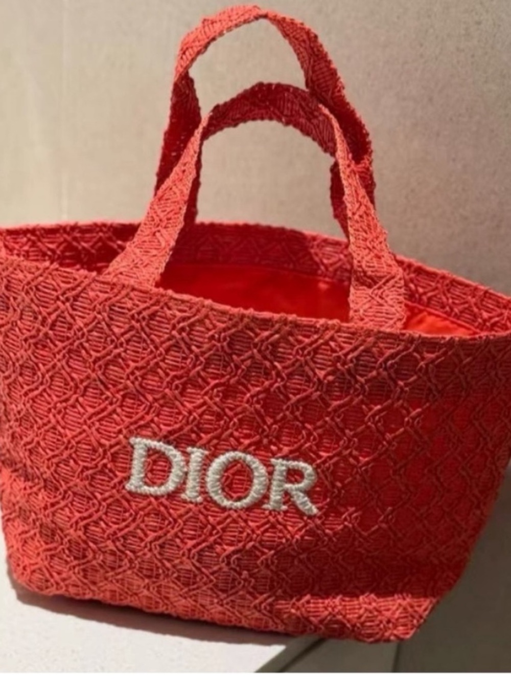 Dior beauty small tote
